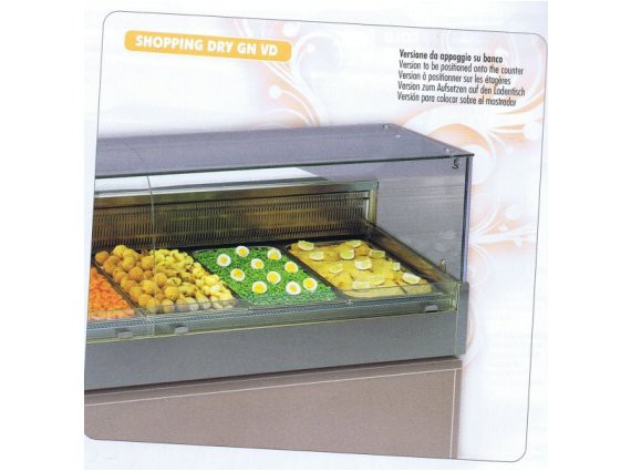Vetrina riscaldata Shopping 2000 Dry GN VD